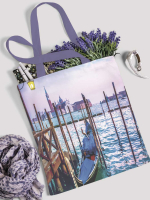 

Сумка-шоппер JoyArty, Гондола на пристани / bsh_37892