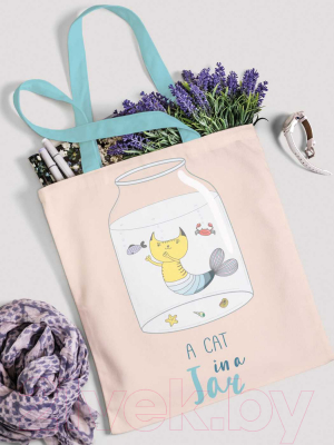 

Сумка-шоппер JoyArty, Которыбка в банке / bsh_164383V1