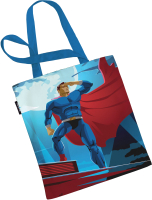 Сумка-шоппер JoyArty Супермен в прожекторах / bsh_23742 - 