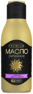 Масло косметическое Medicalfort Premium Репейное с эфирным маслом чайного дерева (100мл)