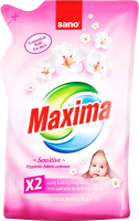 Кондиционер для белья Sano Maxima Fabric Softener Sensitive Запаска (1л) - 