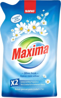 Кондиционер для белья Sano Maxima Hygienic Fabric Softener Ultra Fresh Запаска (1л) - 