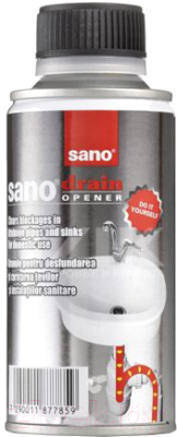 Средство для устранения засоров Sano Drain (200г)