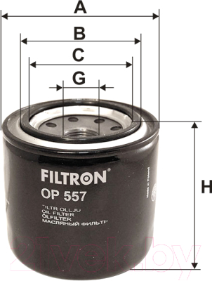 Масляный фильтр Filtron OP557