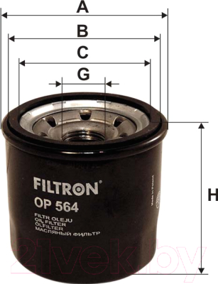 Масляный фильтр Filtron OP564