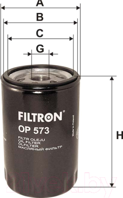 Масляный фильтр Filtron OP573