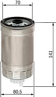Топливный фильтр Bosch 1457434511 - 