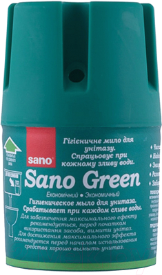 Чистящее средство для унитаза Sano Green (150г)