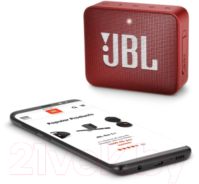 Портативная колонка JBL Go 2 (красный)