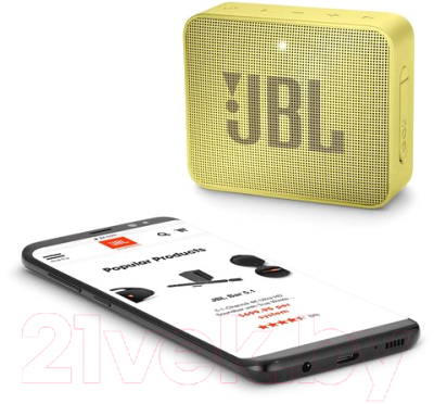 Портативная колонка JBL Go 2 (желтый)