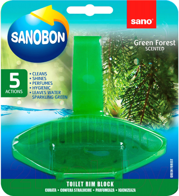 Чистящее средство для унитаза Sano Sanobon Green Forest (55г)