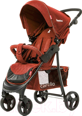 Детская прогулочная коляска Carrello Quattro CRL-8502 (deep red)