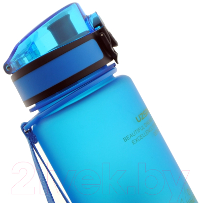 Бутылка для воды UZSpace Colorful Frosted / 3038 (1л, голубой)