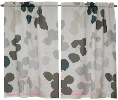 

Штора FLAMINGO, Dr.flax Boll White 91x109