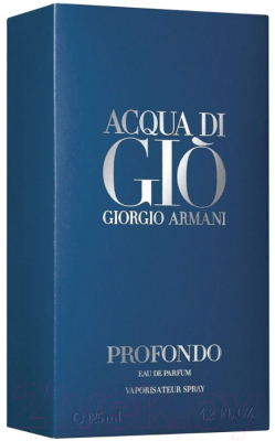 Парфюмерная вода Giorgio Armani Acqua Di Gio Profondo for Men (125мл)