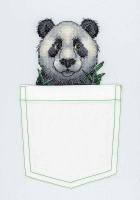 Набор для вышивания М.П.Студия Веселая панда / В-241М - 