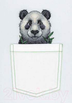 Набор для вышивания М.П.Студия Веселая панда / В-241М