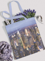

Сумка-шоппер JoyArty, Нью-Йоркский вид с воздуха / bsh_25225