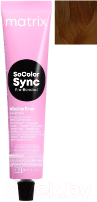 

Крем-краска для волос MATRIX, Шатен, SoColor Sync Pre-Bonded 5WN