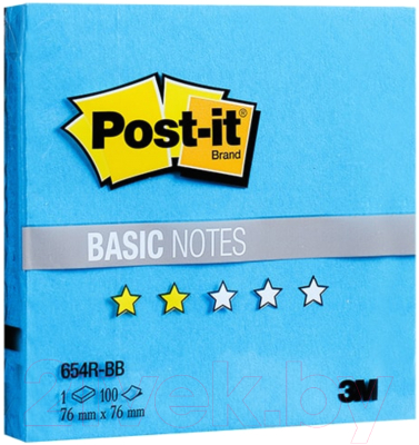 

Бумага для заметок Post-it, Basic / 654R-BB