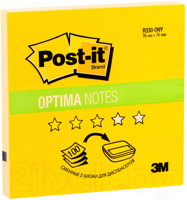 

Бумага для заметок Post-it, Optima. Лето / R330-ONY