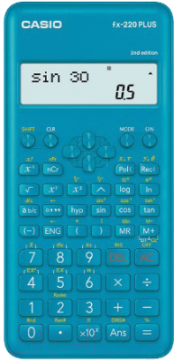 Калькулятор Casio FX-220PLUS-2 (синий)