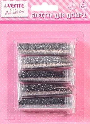 Изображение товара Блестки для декорирования deVente Оттенки серебристого / 8003006