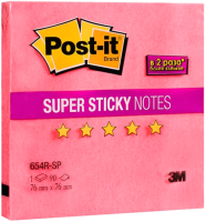 

Бумага для заметок Post-it, SuperSticky / 654R-SP