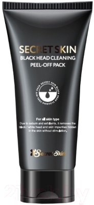 Маска-пленка для лица Secret skin Black Head Cleaning Peel-Off Pack (100мл)