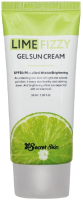 Крем солнцезащитный Secret skin Lime Fizzy Gel Sun Cream SPF50+ PA+++ с экстрактом лайма (50мл) - 