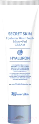 Крем для лица Secret skin Hyaluron Water Bomb Micro Peel Cream (70мл)