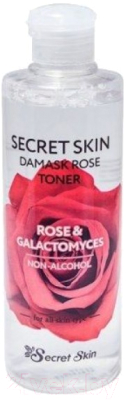 Тонер для лица Secret skin Damask Rose Toner New (250мл)