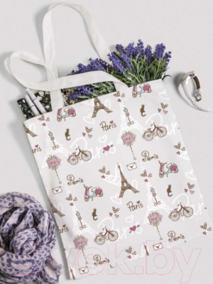 

Сумка-шоппер JoyArty, Парижская романтика / bsh_8695