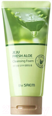 Пенка для умывания The Saem Jeju Fresh Aloe Cleansing Foam (150мл)