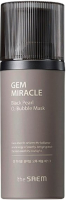 

Маска для лица кремовая The Saem, Gem Miracle Black Pearl O2 Bubble Mask