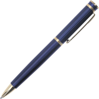 Ручка шариковая Brauberg Perfect Blue / 141415 (синий) - 