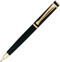 Ручка шариковая Brauberg Perfect Black / 141416 (синий) - 