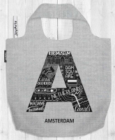 Сумка-шоппер JoyArty Абстрактная карта Амстердама / bstl_221405 - 