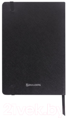 Записная книжка Brauberg Select / 125211 (черный)
