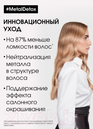 Шампунь для волос L'Oreal Professionnel Serie Expert Мetal Detox (300мл)