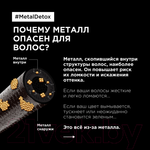 Шампунь для волос L'Oreal Professionnel Serie Expert Мetal Detox (300мл)