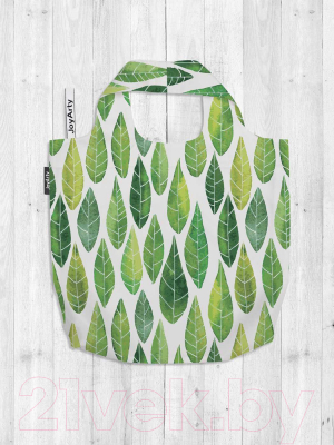 Сумка-шоппер JoyArty Зеленые листья / bstl_30912