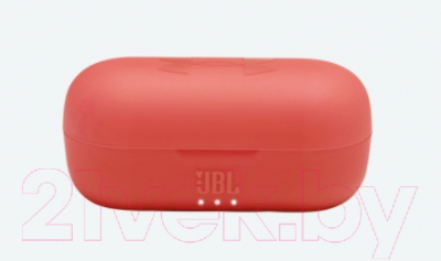 Наушники-гарнитура JBL UA True Wireless Streak / UAJBLSTREAKRED (красный)