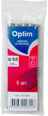

Набор сверл Optim, 361090