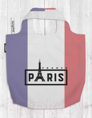 Сумка-шоппер JoyArty Парижская наклейка / bstl_221415