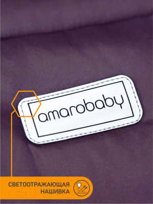 Конверт детский Amarobaby Snowy Baby / AMARO-6102-F0 (фиолетовый)