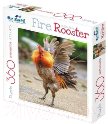 

Пазл Origami, Fire Rooster Бойцовый петух / 02628