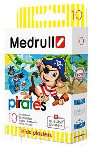 Пластырь Medrull Pirates (2.5x5.7см, 10шт)