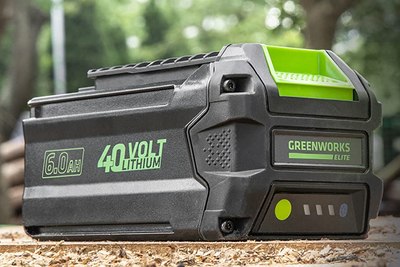 Аккумулятор для электроинструмента Greenworks G40USB4 40V 4Ач / 2939507 (с USB разъемом)