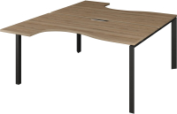 

Письменный стол ТерМит, Аргентум-МП НТМП.П.Б2-060